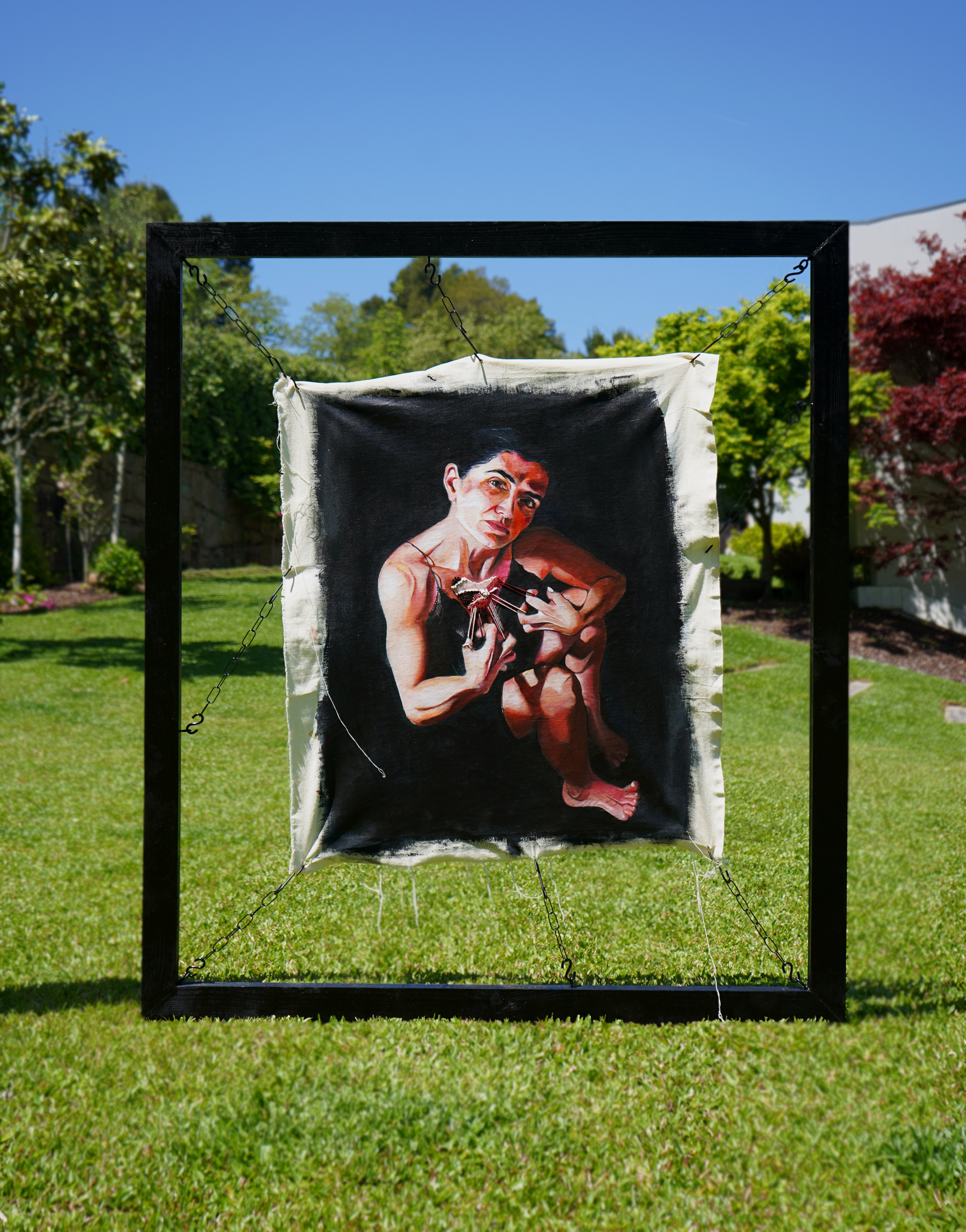 Look me in the eyes on grass